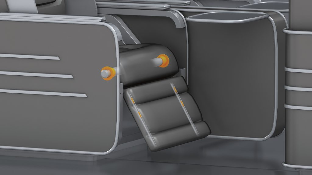 footrest aircraft interiors