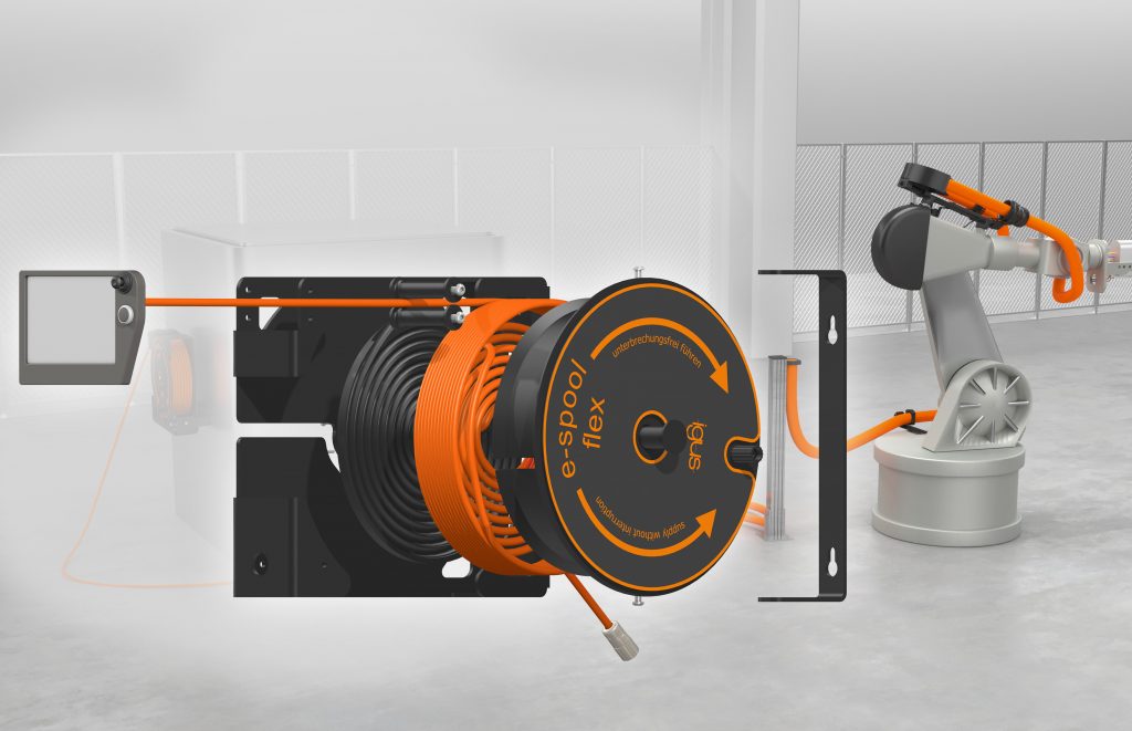 igus cable reel system